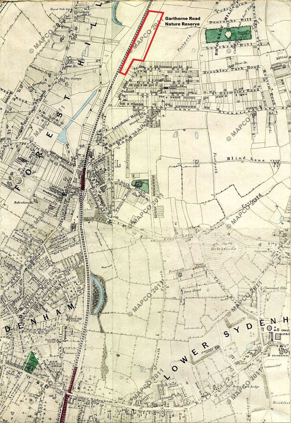 stanford 1872 Reserve boundries